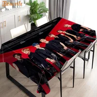 KPOP Wayv Tablecloth Fashion Hotel Party Table Waterproof Table Covers Home Dining Tea Table Decoration 0104