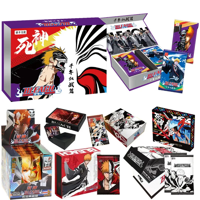 

2023 New Original New Anime Characters Bleach Card TCG Card Games Card Cosplay Board Game Collection Cards Toys Xmas Gift