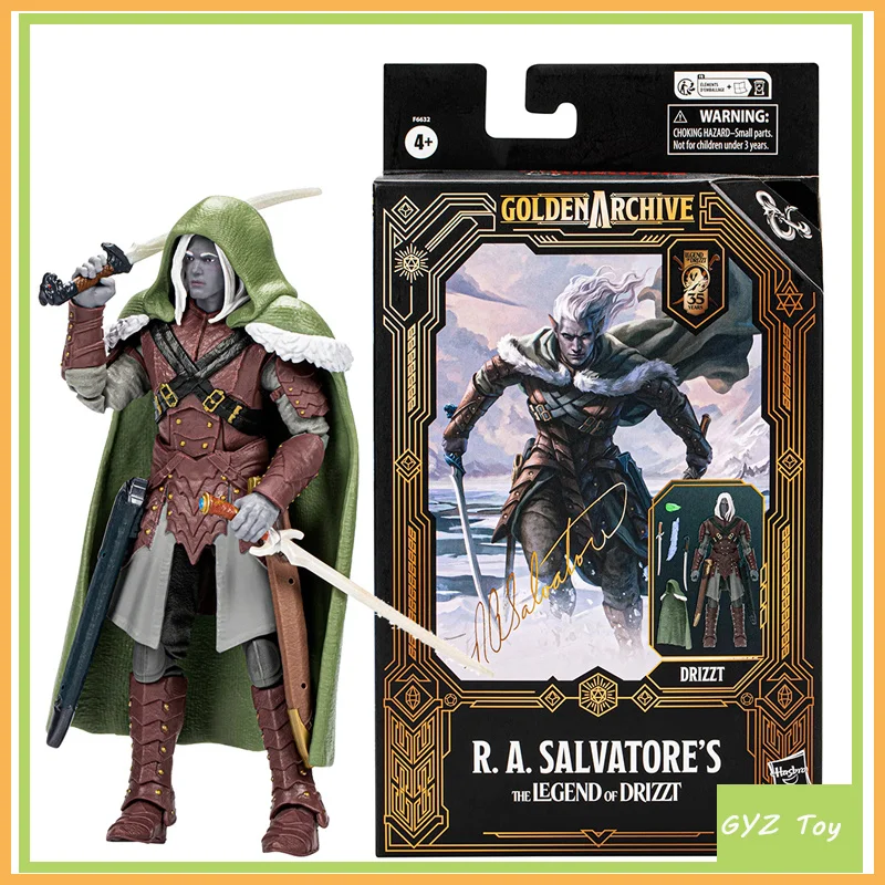 

Dungeon & Dragons Action Figure Golden Archive Drizzt Action Figures Collectible Movie Model Toys Gifts For Kids Christmas Gift