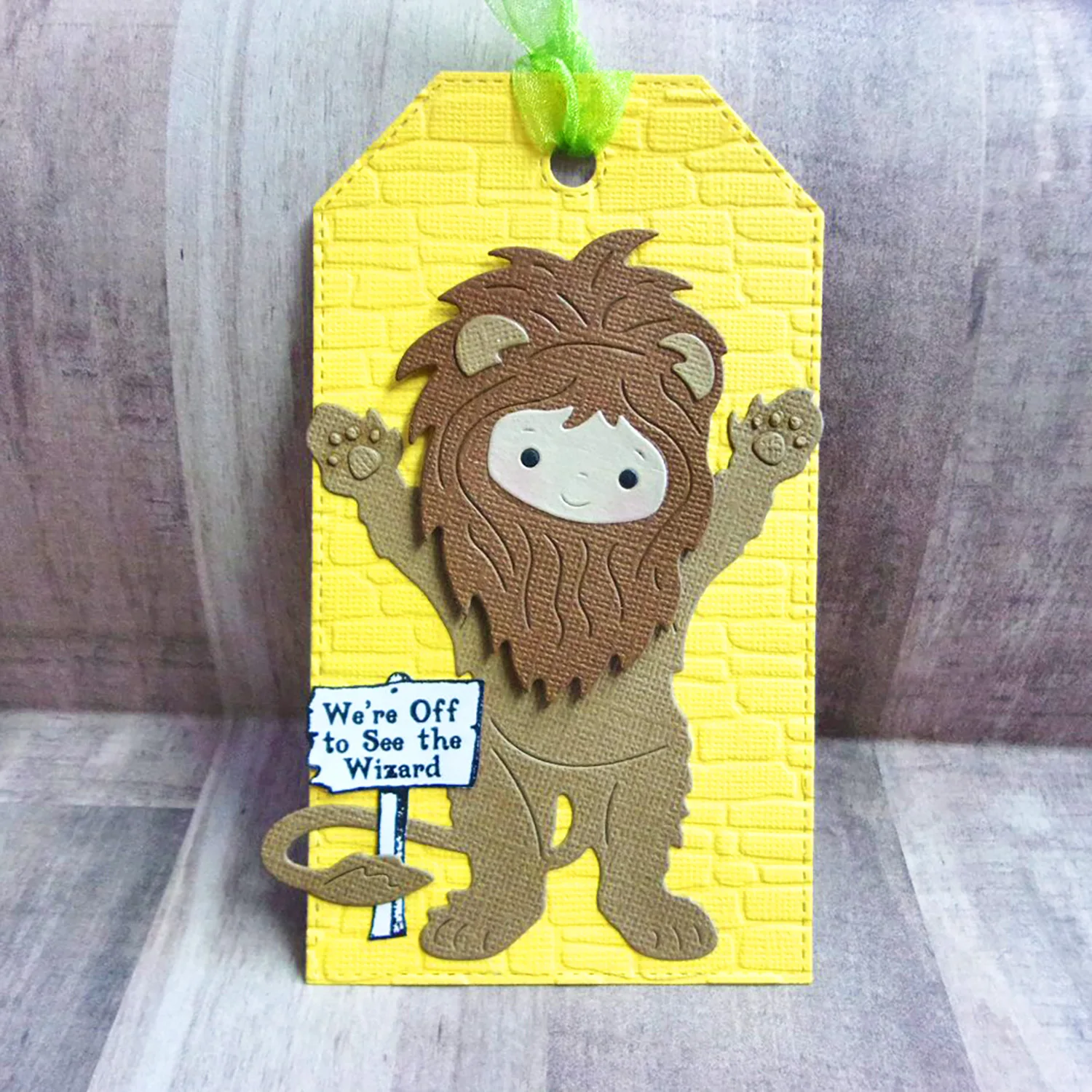 1 шт. милый лев мальчик вырубные штампы сказочный персонаж металлический