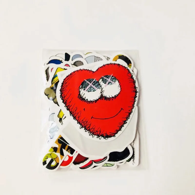 Оригинальные наклейки 27 шт./лот модная аниме-игрушка из ПВХ подарок для мальчиков