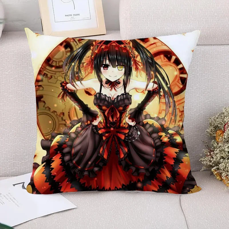 Декоративные Чехлы для подушек наволочки дивана Tokisaki Kurumi 40x40 Осенние