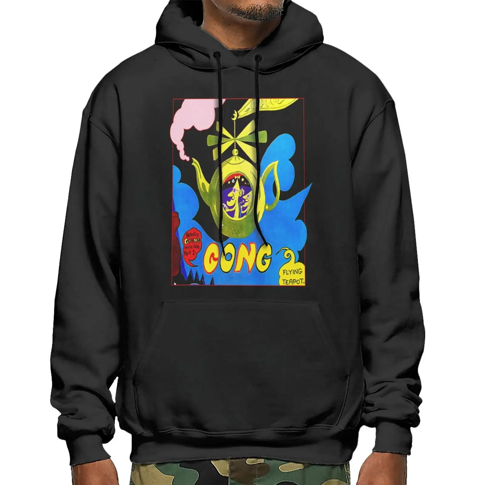 

Gong Radio Gnome Invisible Xs Sweatshirts Hoodies Sweat Oversize Hoodies Women Male Clothes Sweatshirt With Zipper Hoodies Men