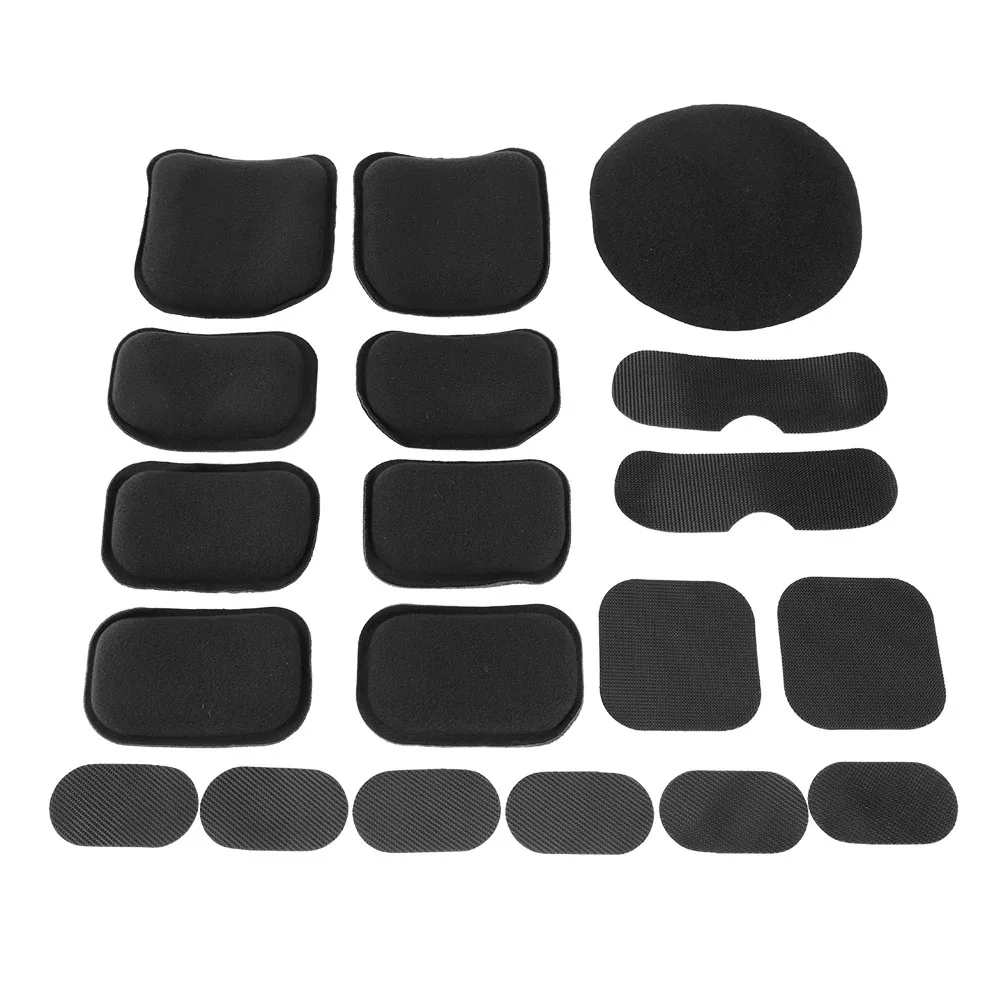 

19pcs/set Soft and Durable EVA Foam Helmet Pads Foam Pad Replacement Accessories