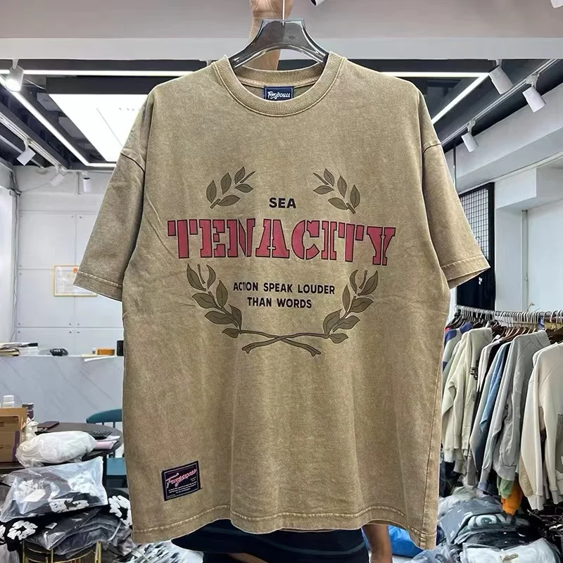 

Washed 270g vintage monogrammed T-shirt