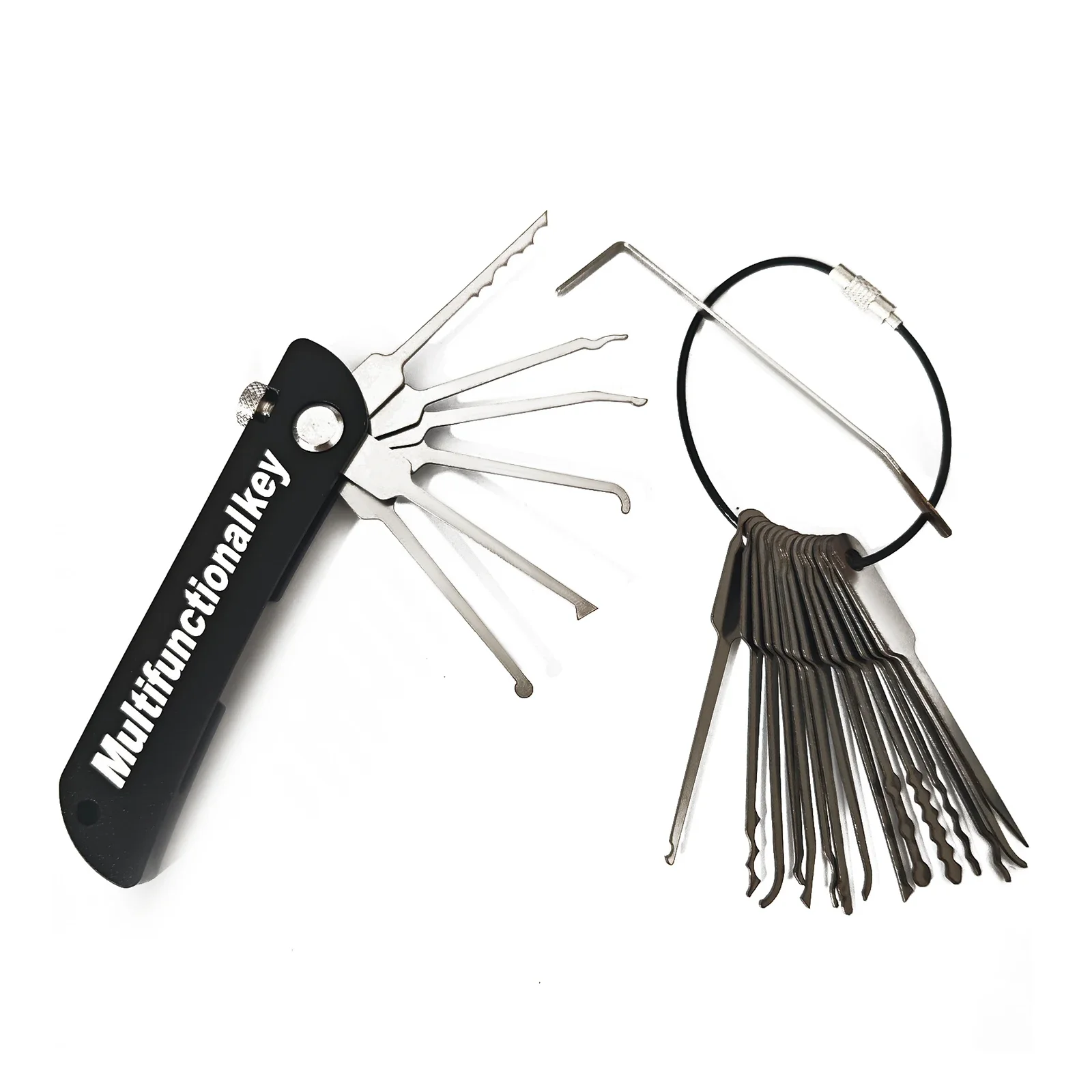 

Тренировочный набор для сбора замков 21 в 1 из нержавеющей стали