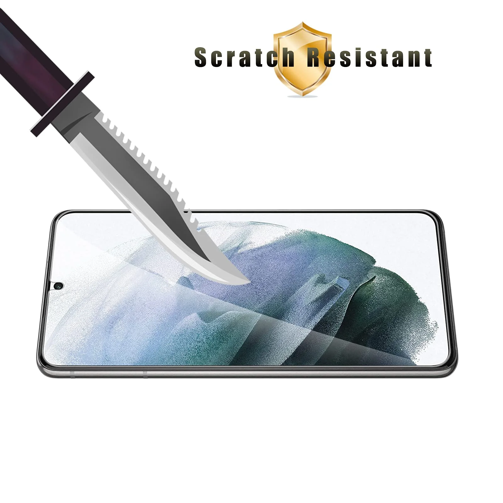 3Pcs HD Tempered Glass For Samsung Galaxy S21 S22 S23 S21+ S22+ S23+ 5G Fingerprint Unlock Screen Protector Glass