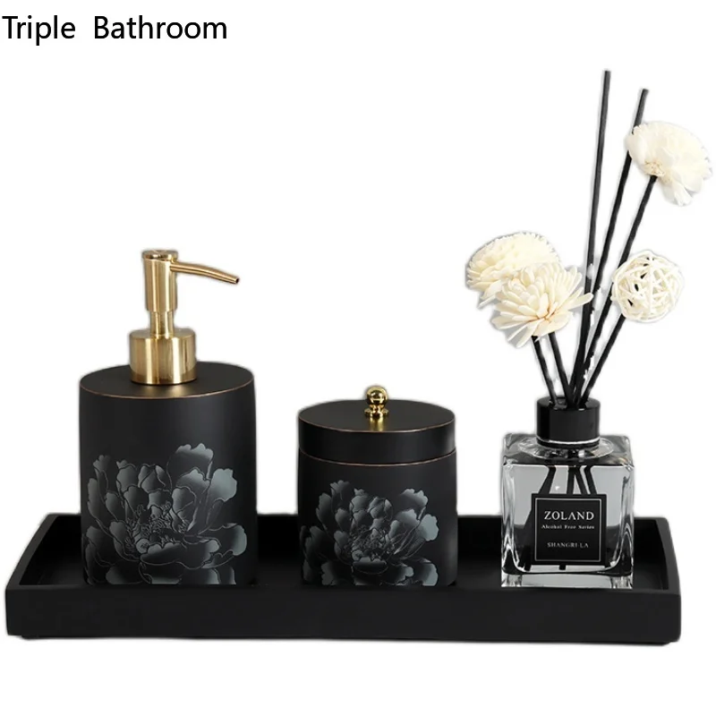 Дозатор для жидкого мыла и зубных щеток туалетные принадлежности ванной комнаты