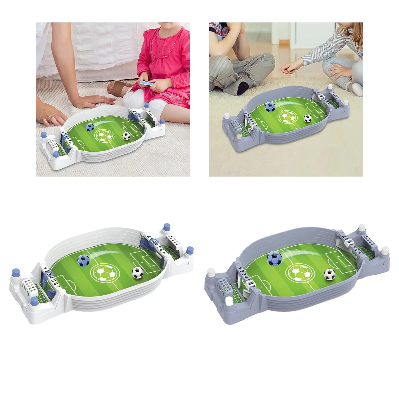 Table Soccer Tabletop Football Sport Game Toy Interactive Pinball Games Board for Family