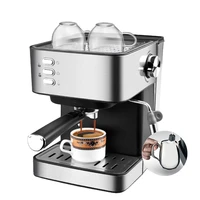 1 5l espresso coffee machine for home office restaurant cafe automatic steam milk froth multi espresso coffee maker