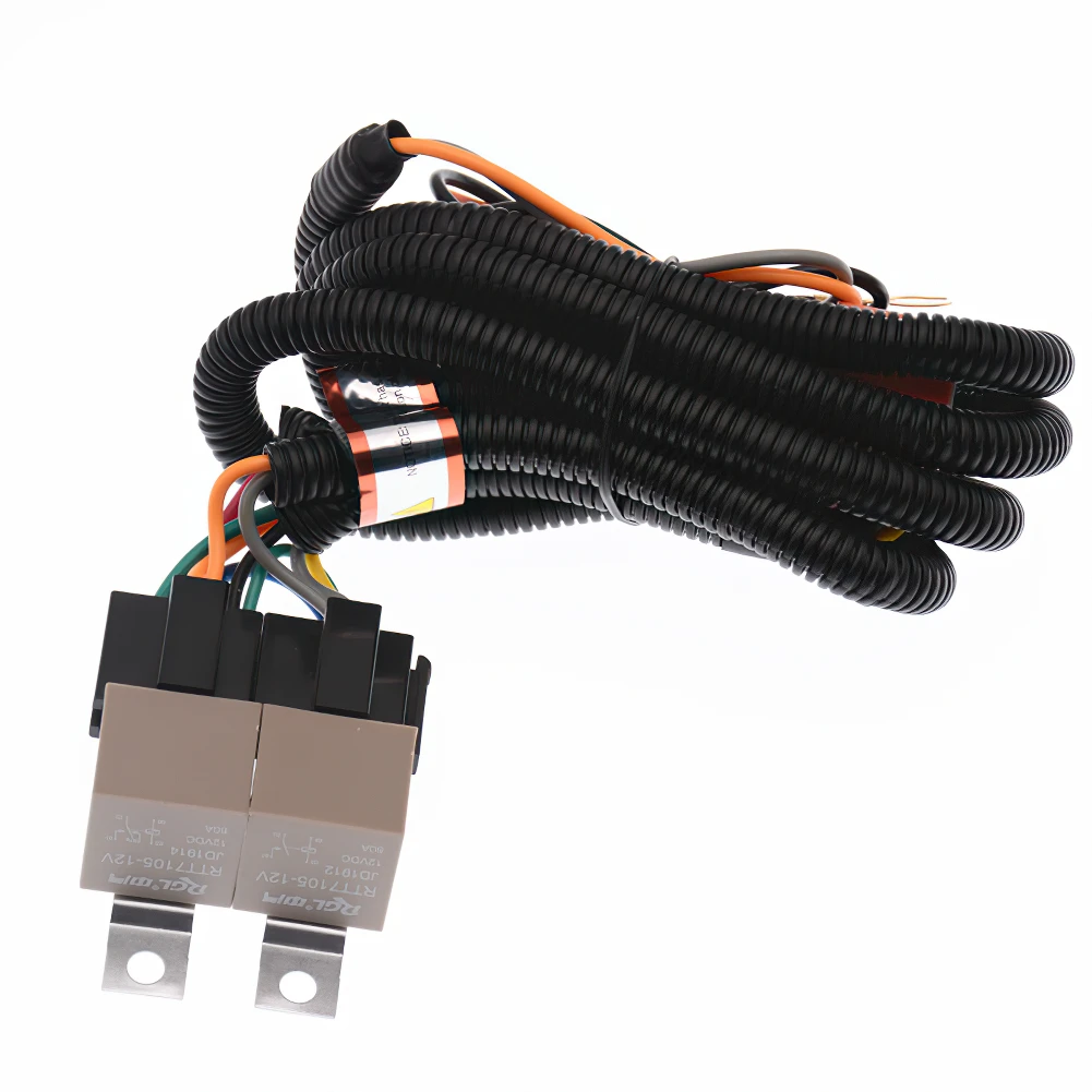 

Plug And Play Led Headlight Enhancer Bulb Universal Relay Wiring Harness Kit Line Ceramic H4 Relay Wiring Harness Plug Kit