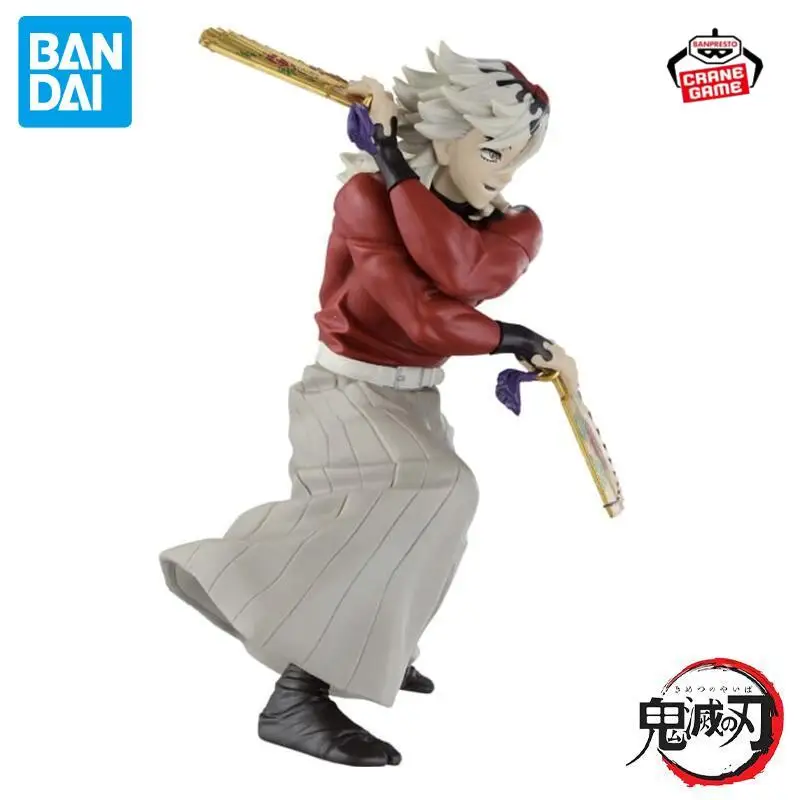 Фото В наличии оригинальные фигурки BANPRESTO Demon Slayer VIBRATION STARS Douma, аниме, экшн-фигурка, модель куклы, детские игрушки, подарки Juguetes №4