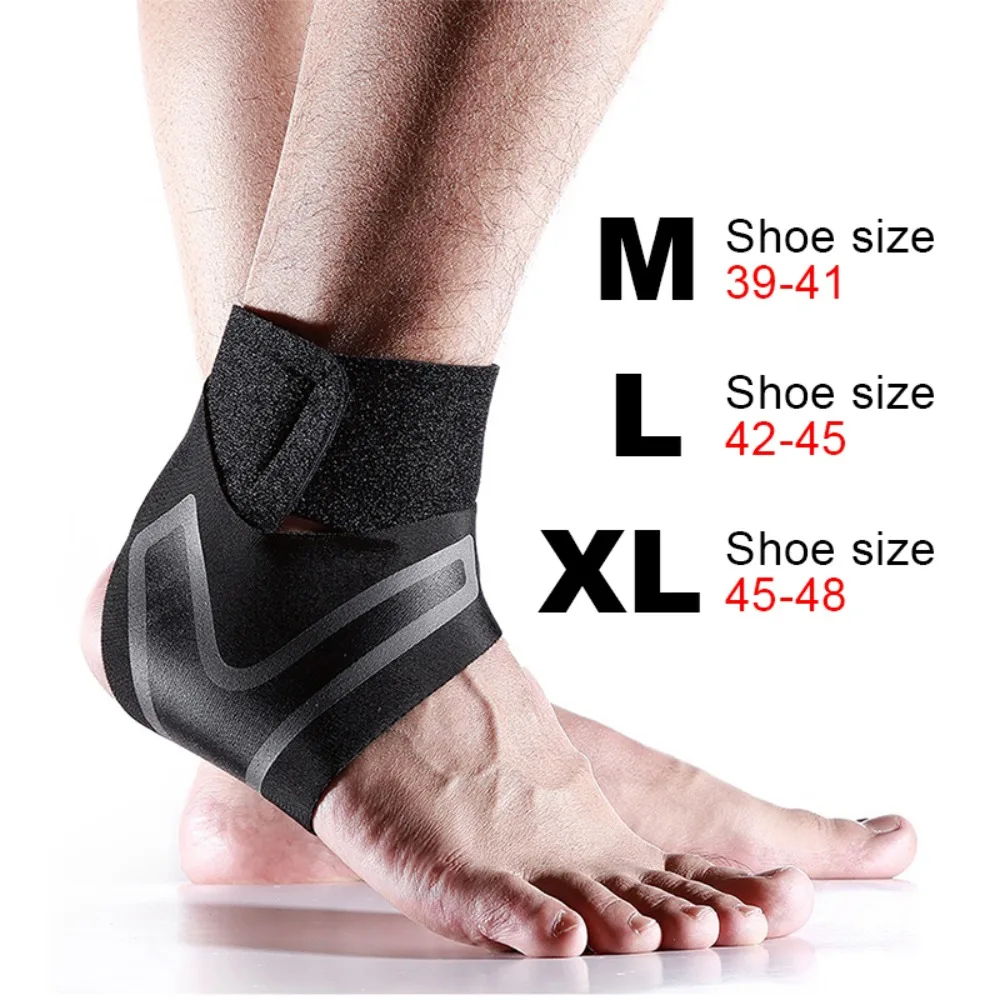 1 шт. компрессионная повязка на лодыжку эластичная Регулируемая легкая дышащая