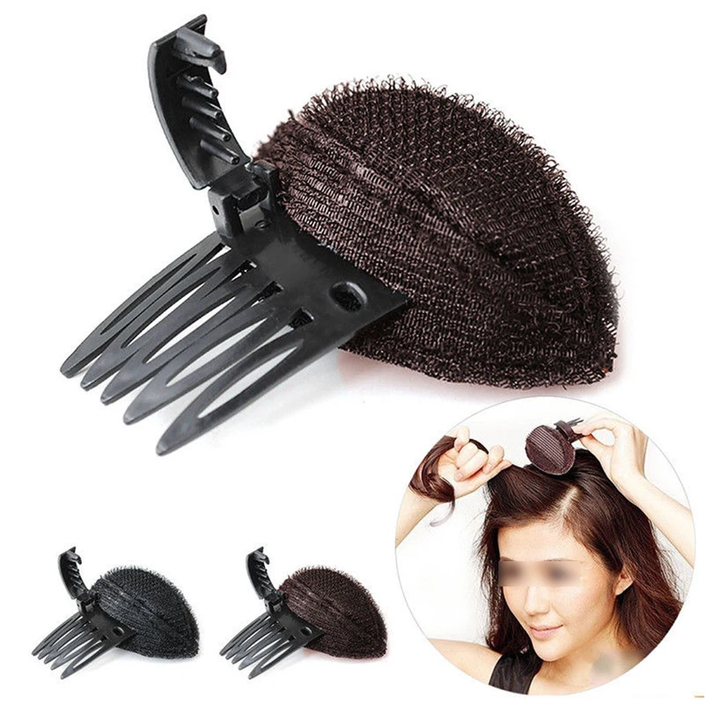 

Forehead Hair Volume Fluffy Puff Sponge Pad Clip Comb Insert Tool Base DIY Styling Princess Styling Increased Hair Sponge Pad