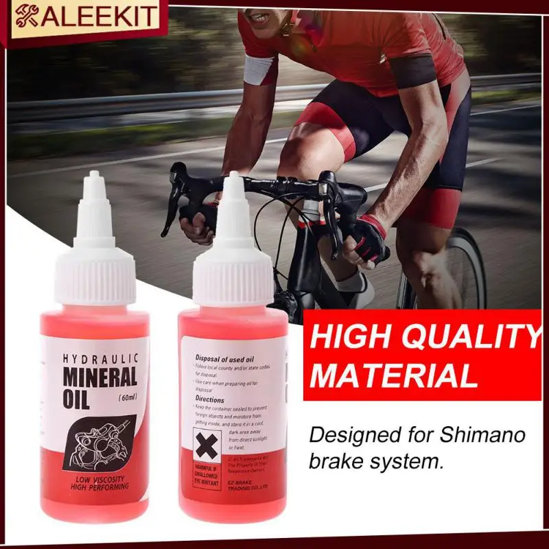 

Bicycle Brake Mineral Oil System 60ml Fluid Cycling Mountain Bikes For Shimano 27RD Bike Hydraulic Disc Brake Oil Fluid