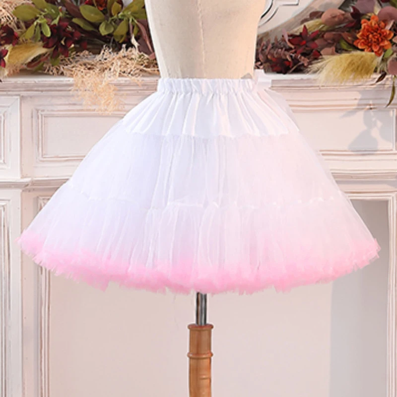 Женская нижняя юбка пышная мини-рокабилли свадебное платье пышные нижние юбки