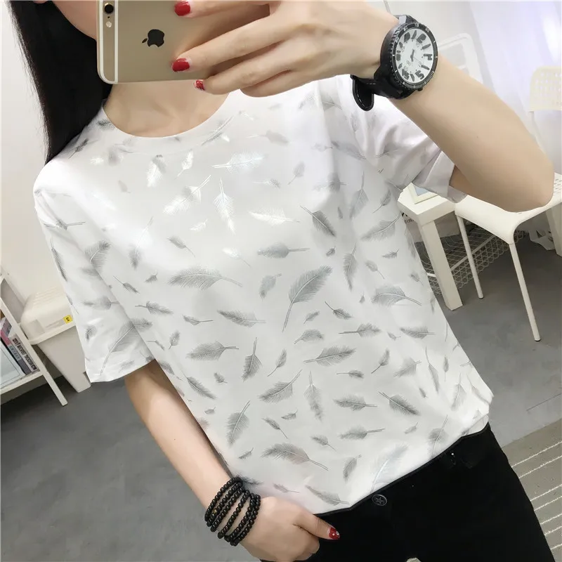 

2022 Summer New Round Neck Maternity Loose Shirt Black