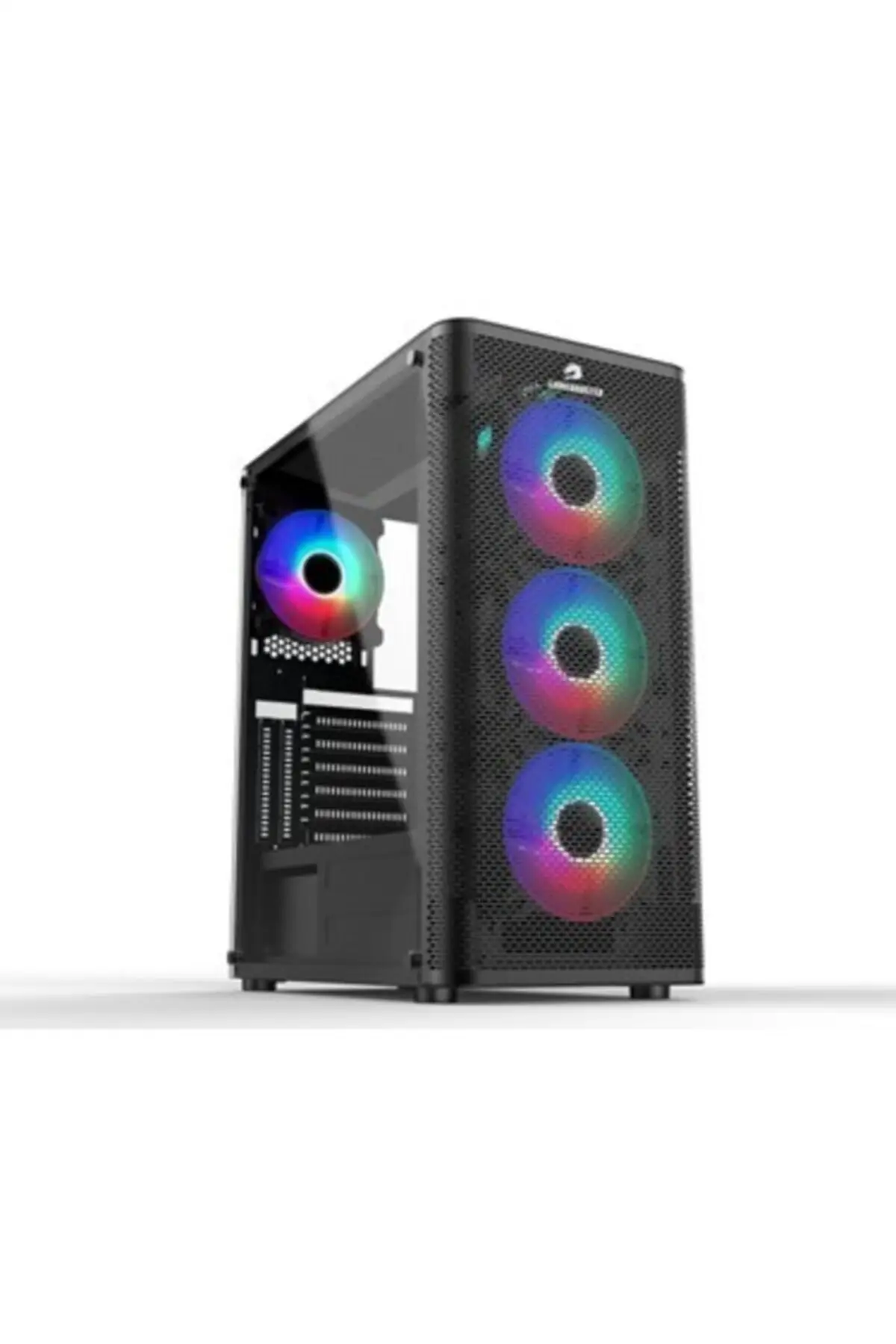 

Gb-m206b Usb3.0 Argb Fan черный металлический чехол (без блока питания)