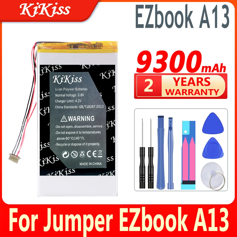 

Аккумулятор KiKiss 9300 мАч для ноутбука Jumper EZbook A13 / EZbookA13