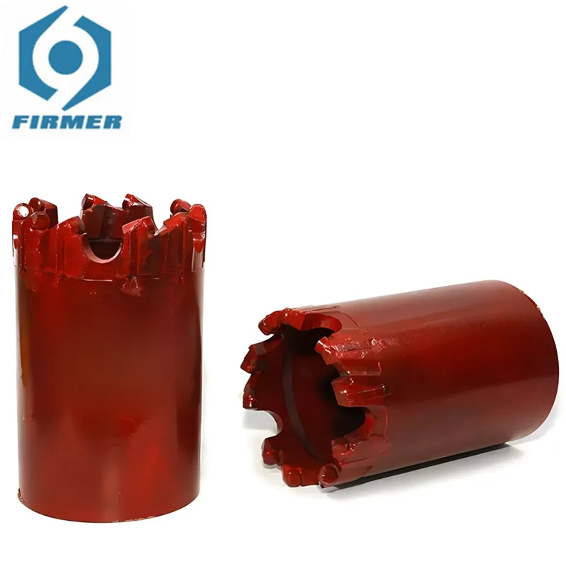 110 двойная труба Персиковое зубчатое сверло внутренний диаметр 87 мм для 95