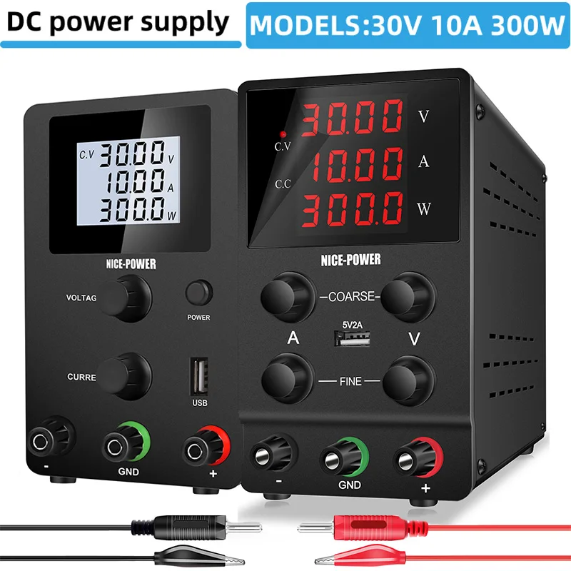 

Digits USB Lab DC Power Supply Adjustable 30V 10A/5A Accurate Regulated Voltage Regulator Switching Bench Source 60V 5A 120V 3A
