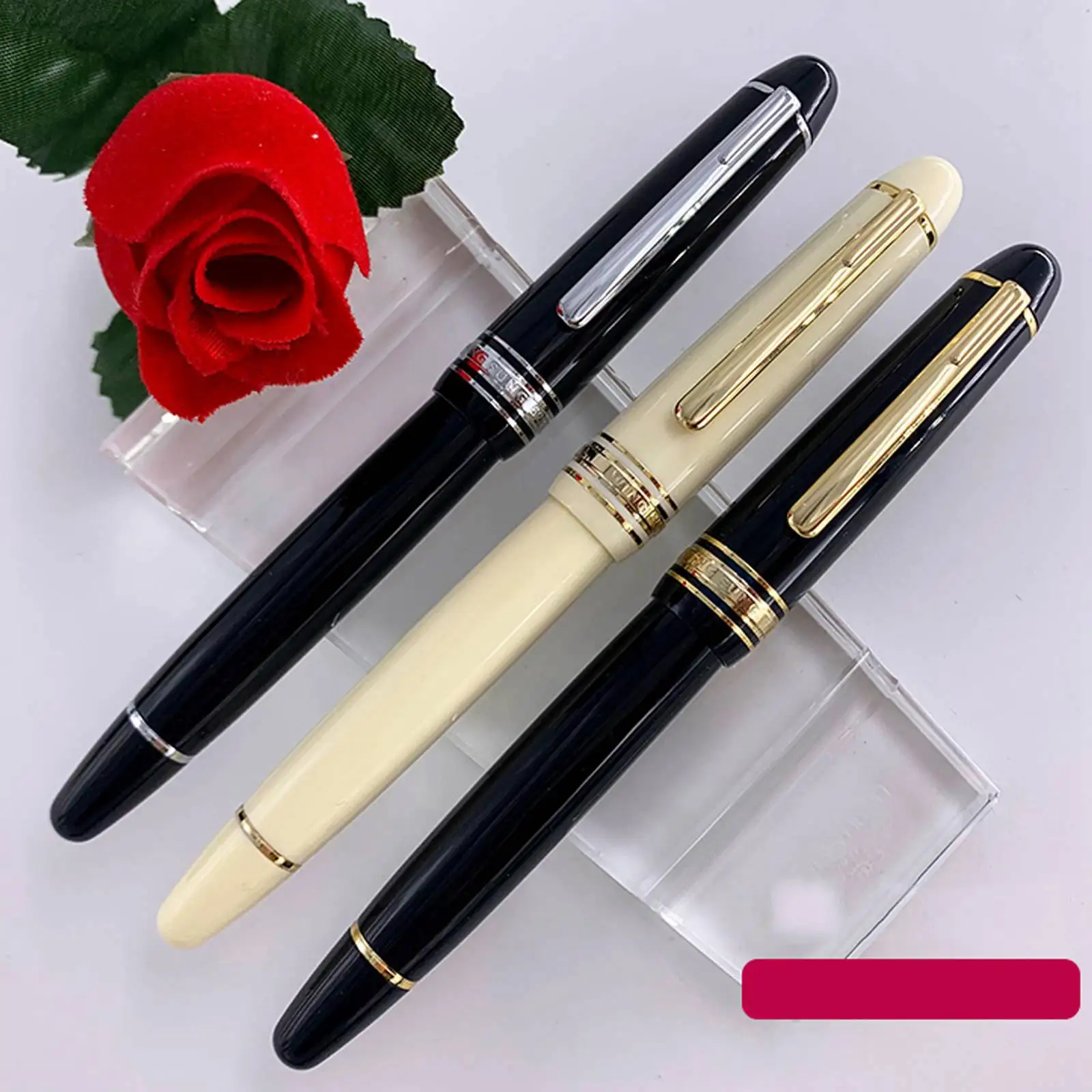 

YongSheng 628 Fountain Pen EF F nib #26 Iridium Nib Screw Resin Ink Pens Calligraphy Practice Writing Business Office Pen gifts