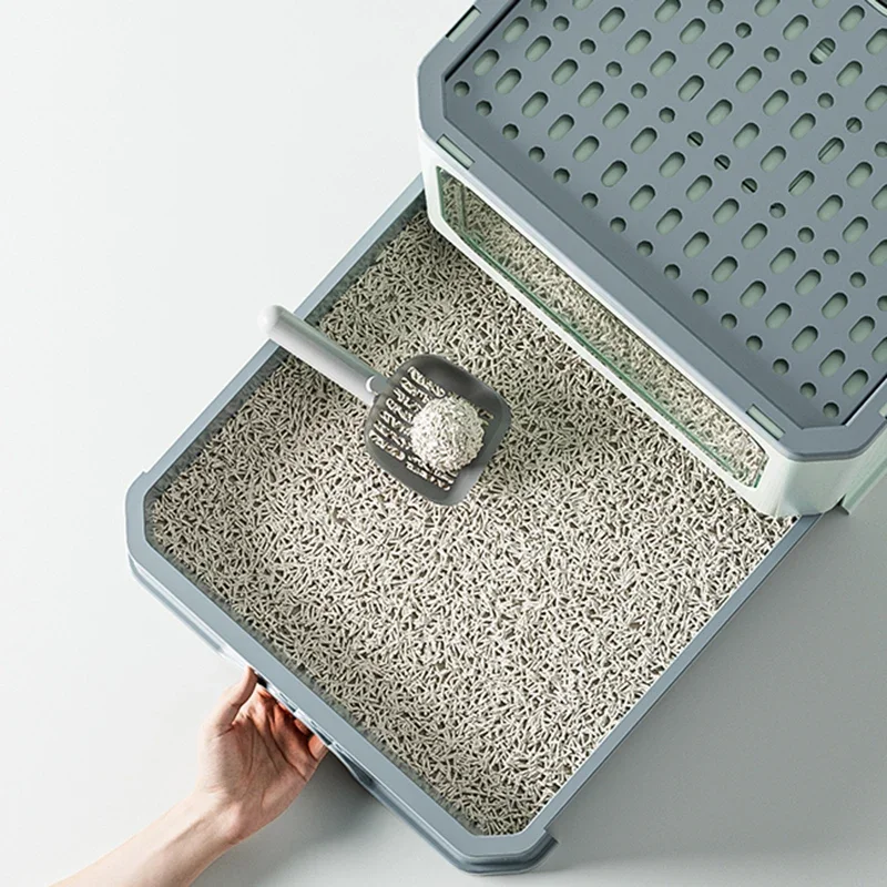 Большие Кошачьи кошачьи корзины кошачья корзина для улицы угловая кошек туалет