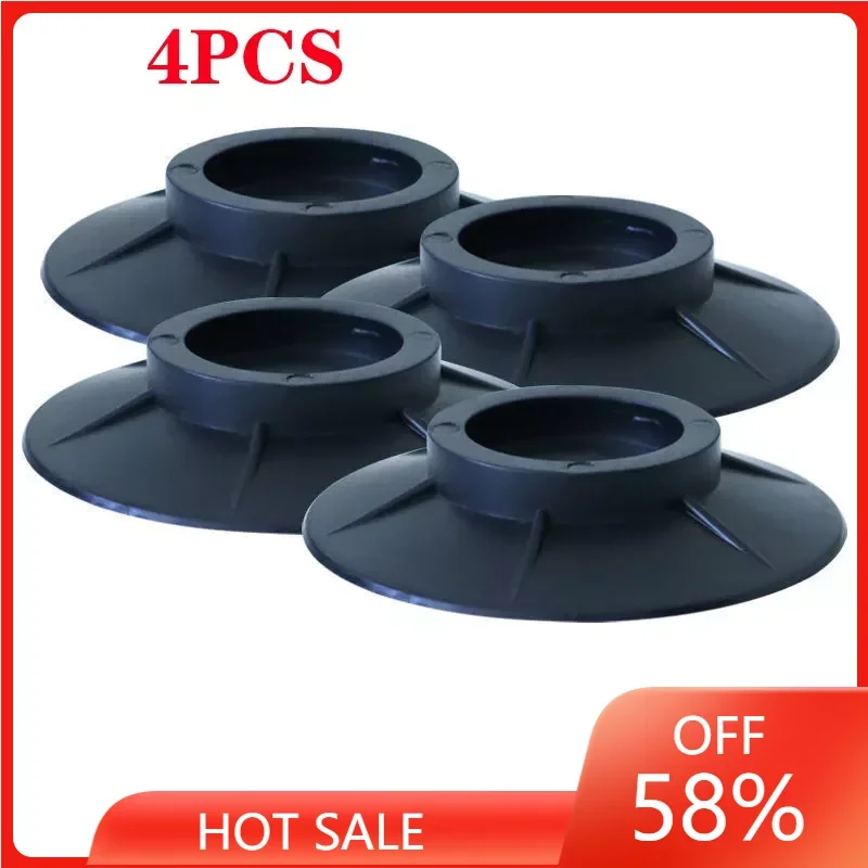 

Anti-Vibration Washing Machine Pad Non-Slip Mats Universal Fixed Rubber Feet Noise-Reducing Refrigerator Feet Fixed Pads