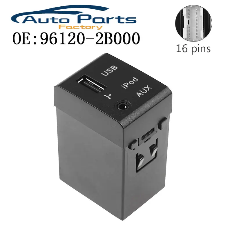 

96120-2B000 Новый аудиоразъем Assy AUX IPOD USB для HYUNDAI SANTA FE 2007-2012 961202B000