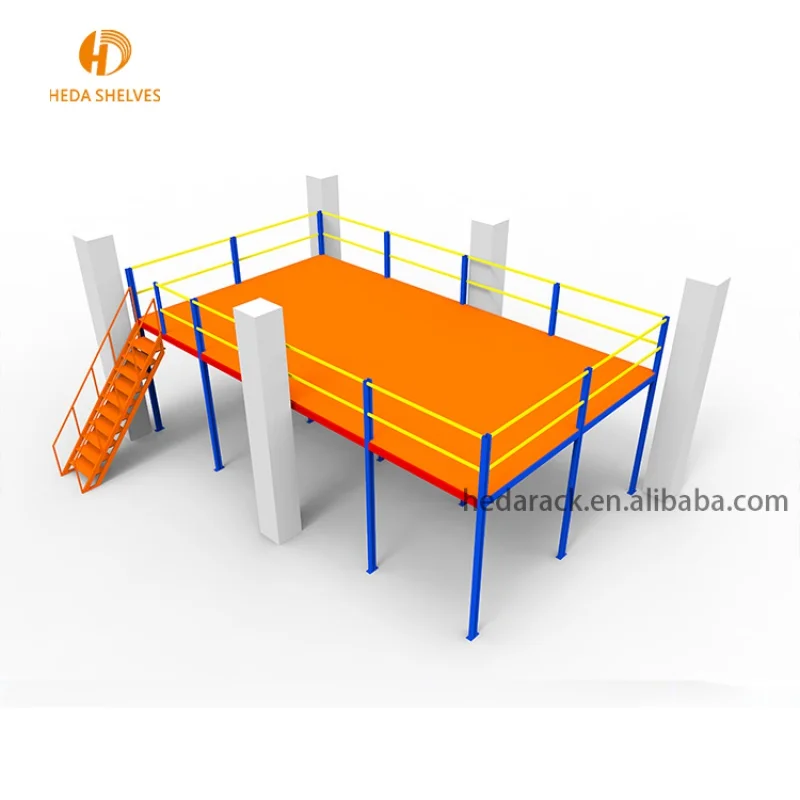 

Стеллаж для пола в мезонине