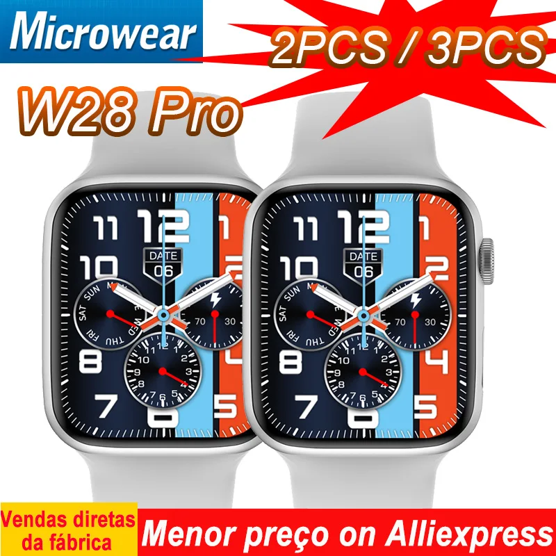 

Смарт-часы Microwear iwo W28 Pro, 2 шт., 3 шт.