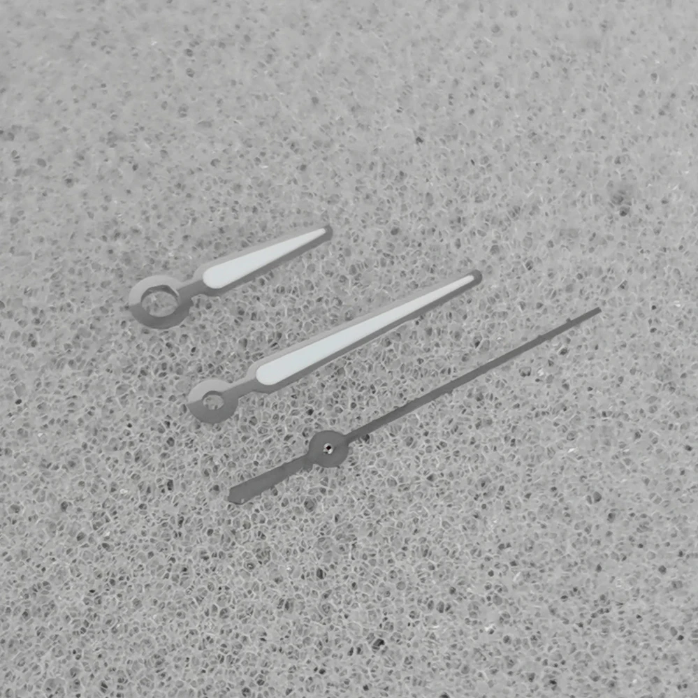 Watch Hands Accessories Silver Black Rose Gold Gold Green Luminous Watch Hands Fit NH35 NH36 4R Movement