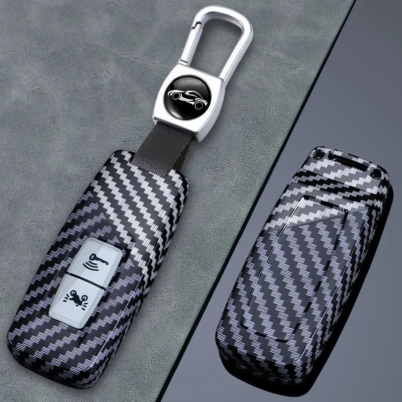 Новый 2-кнопочный карбоновый чехол из АБС-пластика для Honda Adv 350 PCX 125 160 AV SH350i VISION 110