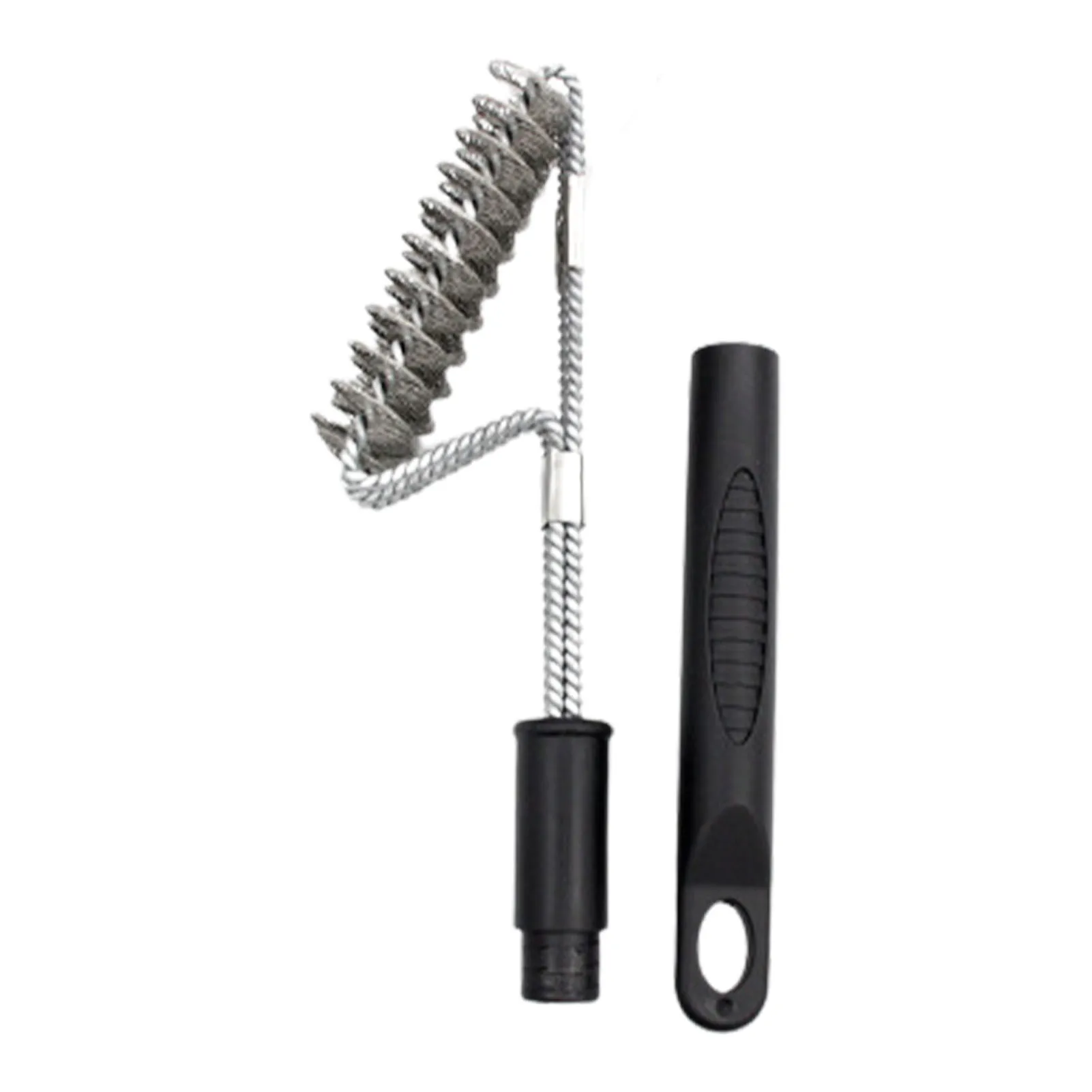 

Grill Cleaning Brush With Scraper Grill Brush And Scraper Stainless Steel Grill Cleaner Brush Universal Fit BBQ Cleaner