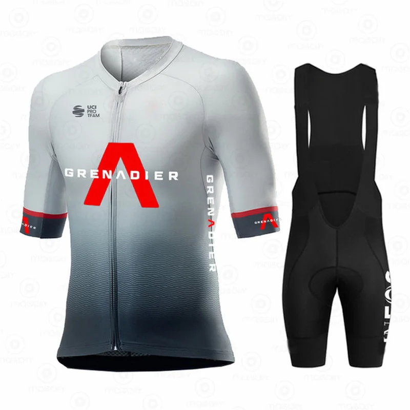 

2022 Ineos Grenadier Cycling Jersey Set Summer Sport Racing Cycling suits Men Bicycle clothing Bike MTB maillot ropa de ciclismo
