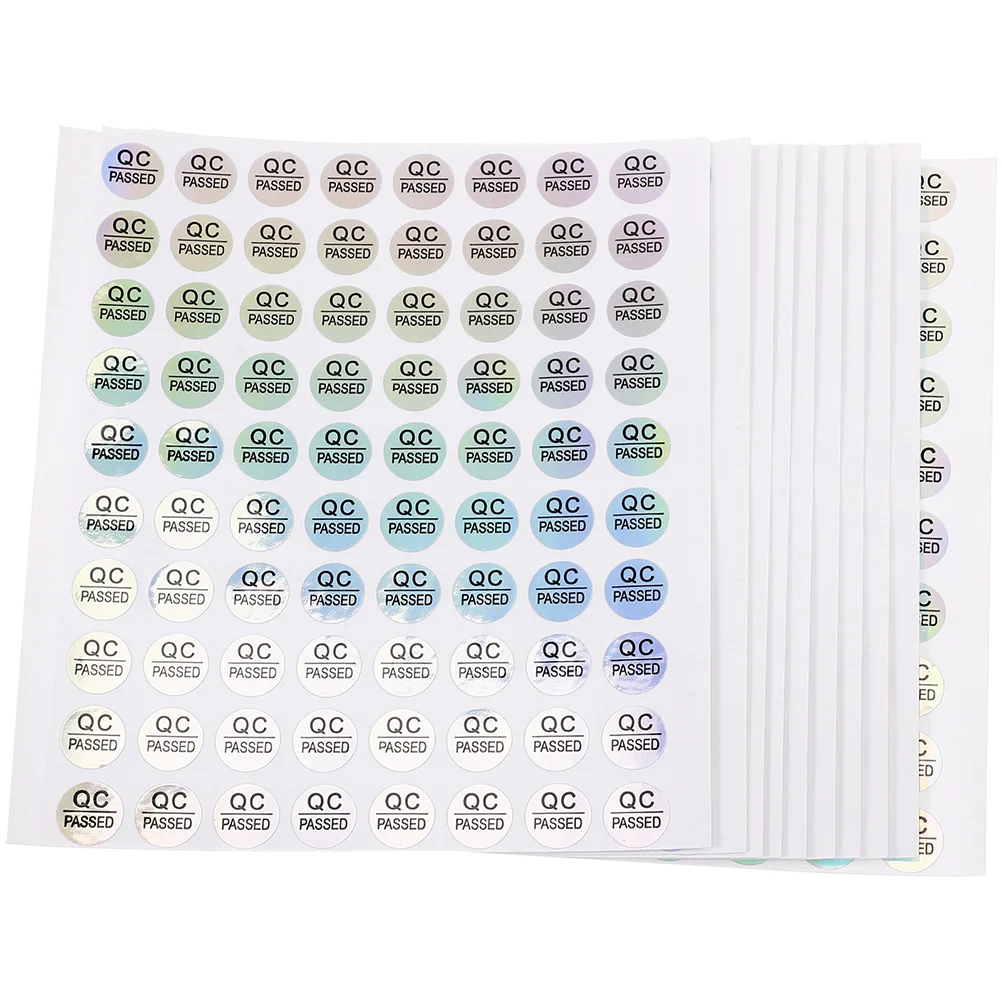 

Color Stickers Qc Pass Tag Quality Testing Tags Shipping Passed Stickers Warehouse Tested Status