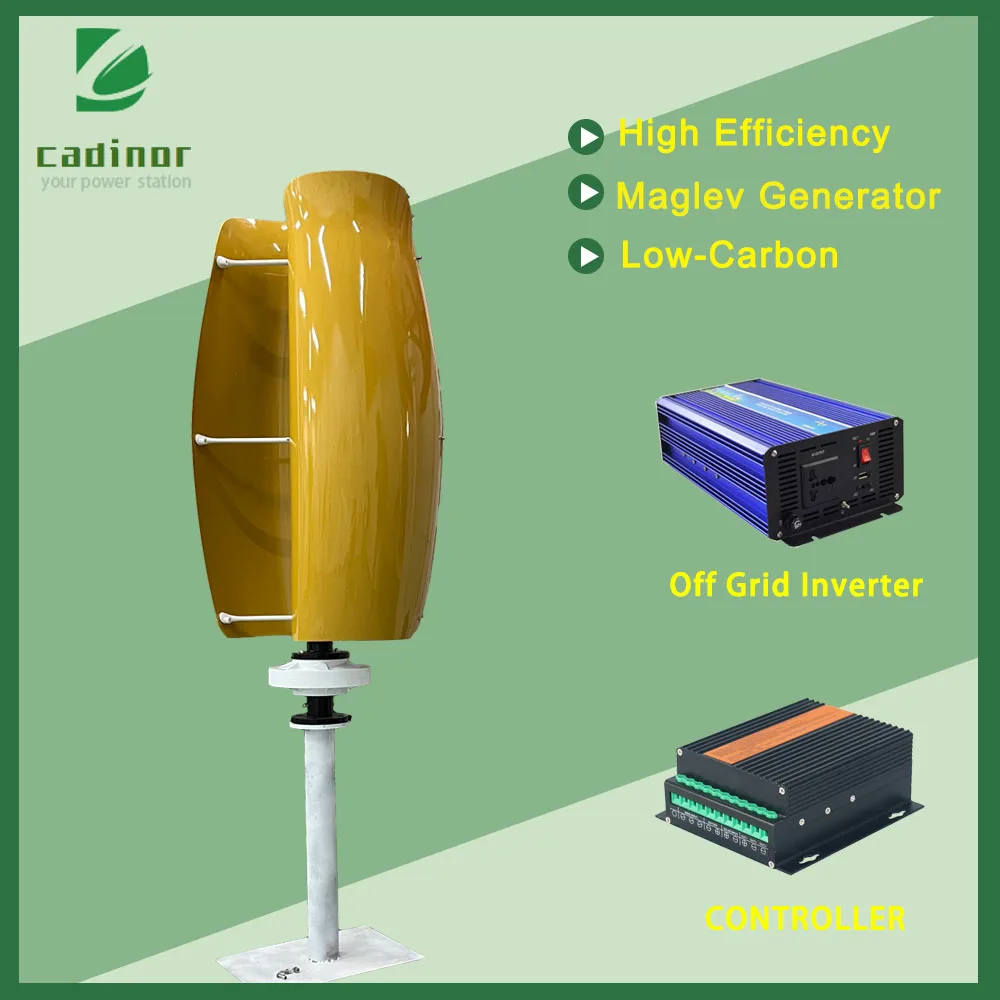 

Ветряная мельница CARDINGNO, генератор энергии, ветряная турбина для крыши, 5000 Вт, 8000 Вт, напряжение 24 В, 48 В, 2 лезвия с контроллером