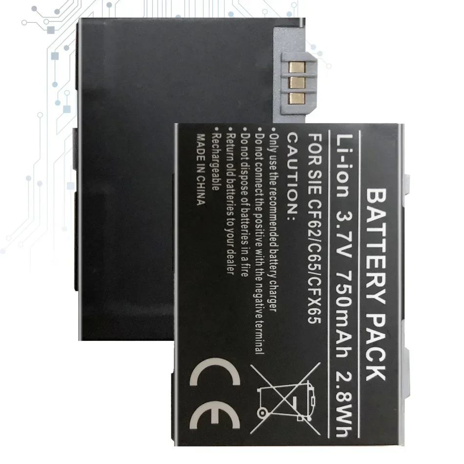 Сменный аккумулятор CX 65 M S65 750 мАч для Siemens CXI70 CXT65 CXT70 CXV65 CXV70 M65 M75 M8 S65V S66 S75 SK65 SP65