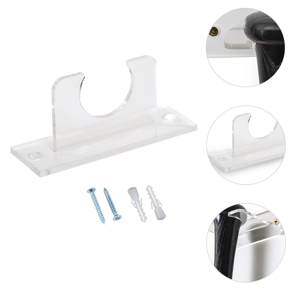 

Bat Display Stand Clear Hangers Vertical Rack Acrylic Holder Wall Hanging Softball Baseball