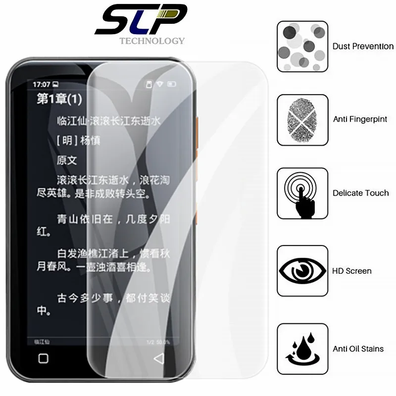 

Music Player Screen Protector Cover Film For ZHIYIN Y3 MP3 4''Inch HD Full Screen Hydrogel Protective Soft Film Free Shipping