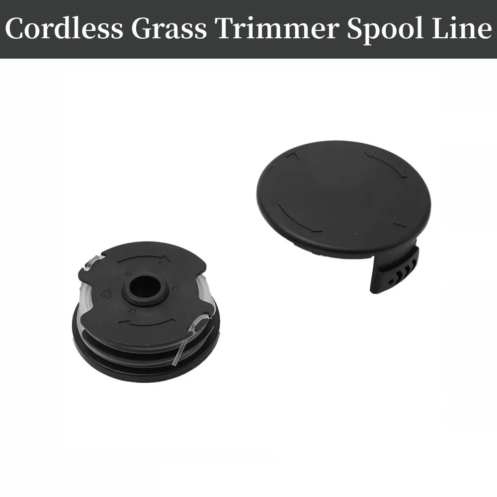

1pc Cordless Grass Trimmer Spool Line+Cover For PRTA 20-Li 300 550 A3- IAN 351652 65x24mm Garden Power Tool Parts