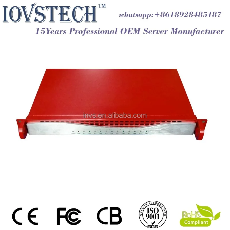 

Экономичный 6gigabit Ethernet I3 Rack 1U Soft Router/брандмауэр/VOIP /Netwotk Security Server