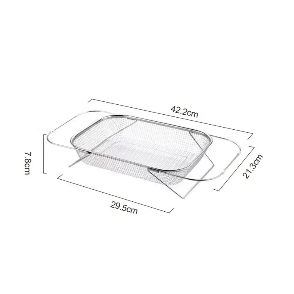 

Расширяемый дуршлаг для раковины из нержавеющей стали