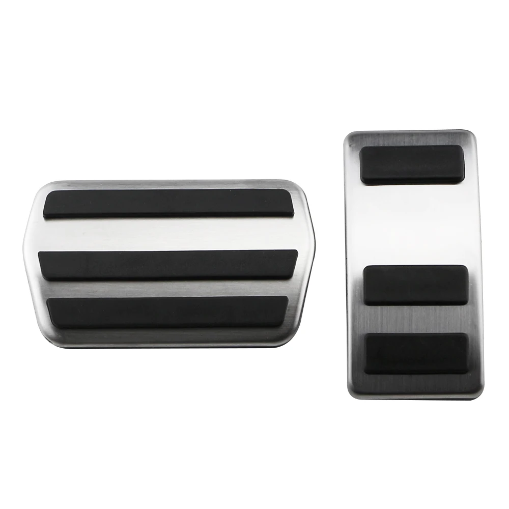 

For Ford Mustang Mach-E 2021 2022 Stainless Steel Foot Pedal Accelerator Brake Rest Pedal Pad Cover Non-Slip Car Accessories