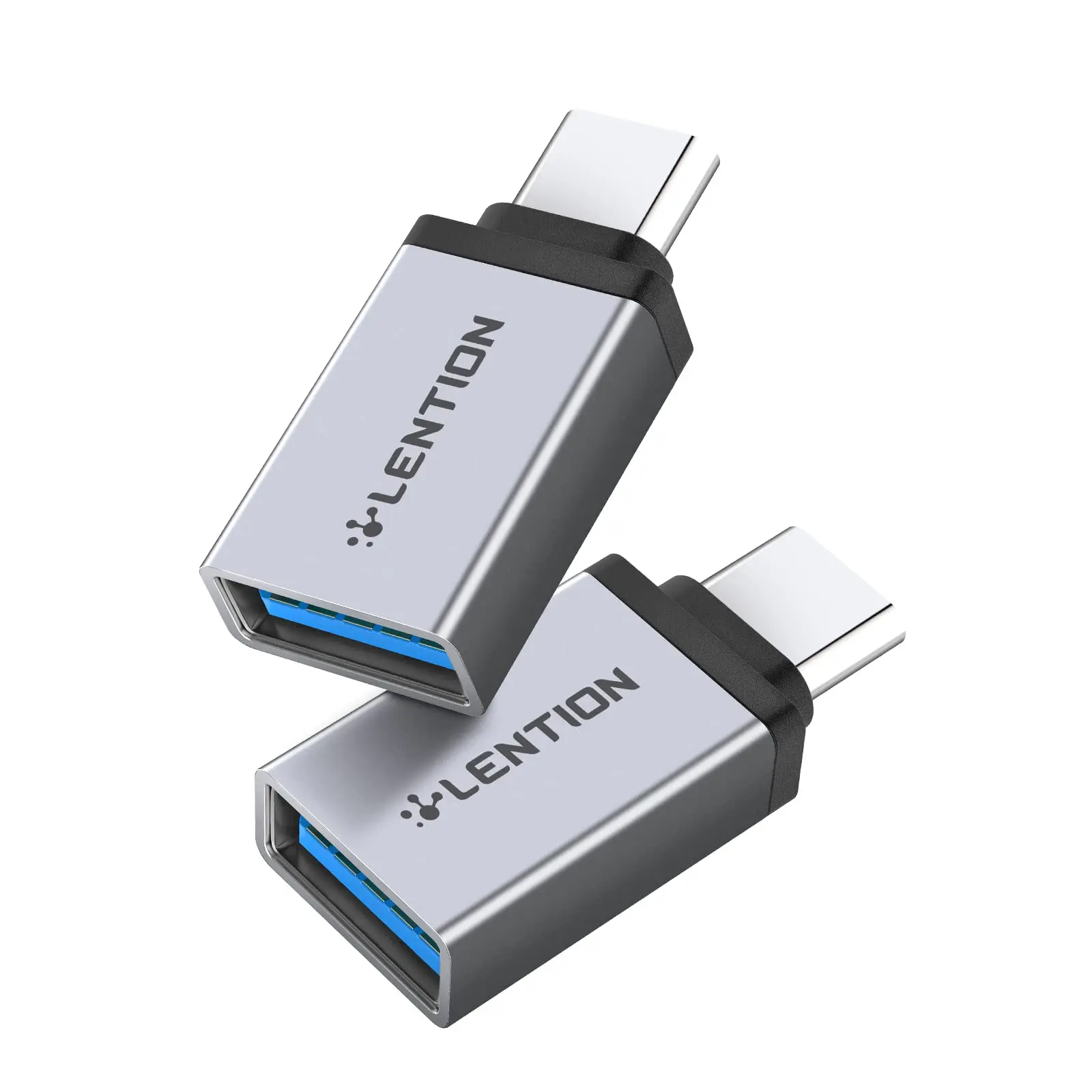 Адаптер USB-C к USB 3,0, конвертирует Type-C в Type-A совместимый с MacBook Pro 13/15 (Порт Thunderbolt 3), 2018 2019 Mac Air/iPad Pro