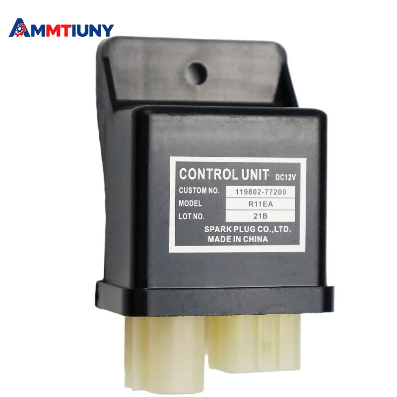 Фото 1 шт. новое реле безопасности старшего качества для R11EA DC12V Yanmar, детали блока управления, замена номера детали 119802-77200 11980277200 №1