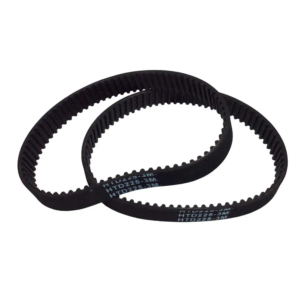 

2PCS HTD 3M Small Rubber Timing Belt 171mm Length 57 Teeth 10mm Width Industrial Timing Belt for 3D Printer Accessories