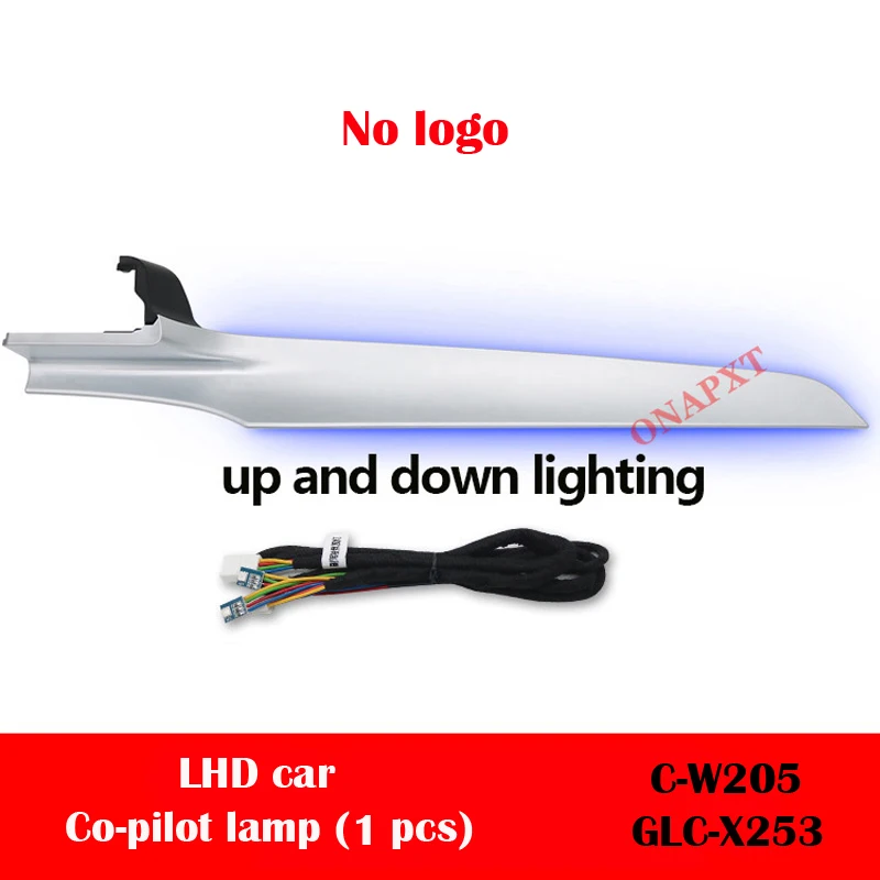 

Для Benz C W205 GLC X253 Для AMG MB Светодиодная декоративная лампа на приборной панели Сопло вентиляционного отверстия Подсветка двери Твитер Динамик окружающего освещения