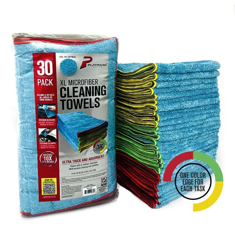 

XL Multi-Purpose Microfiber Towels, 30 PK car clean wash accessories car products Free Shipping car accessories