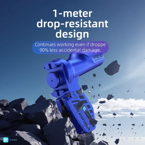 P1030 электрический вспомогательный пневматический прецизионный дозирующий клеевой пистолет для материнской платы телефона, печатная плата BGA, паяльные инструменты для ремонта сварки